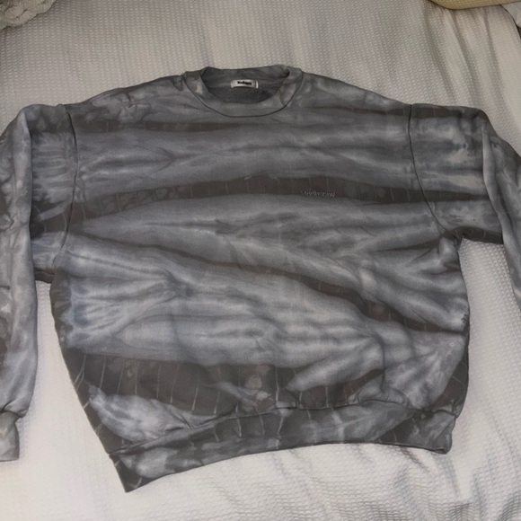 MadHappy Limited Heritage Grey Tie Dye Crewneck - Picture 2 of 2